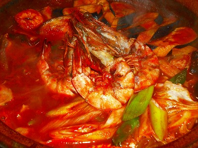 洋食イタリア　アンファン　チリトマト鍋　知多半島