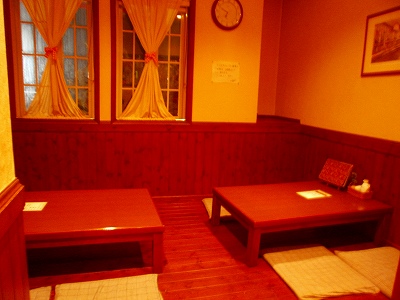 アンファン　店内　洋食イタリア　個室